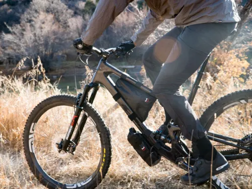 Revelate Designs Hopper frame bag and Joey downtube bag